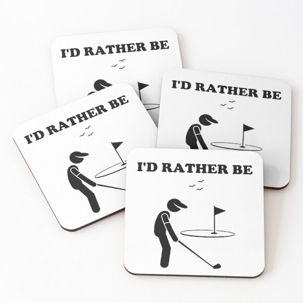 Item preview, I'd Rather Be Golfing - Funny Golf designed and sold by GasparArts.
