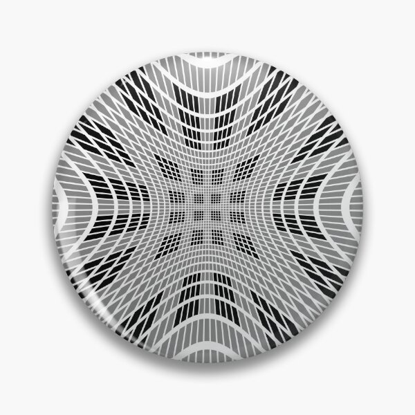 Item preview, Starburst, black and white op art designed and sold by aapshop.