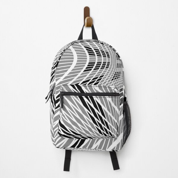 Item preview, Starburst, black and white op art designed and sold by aapshop.
