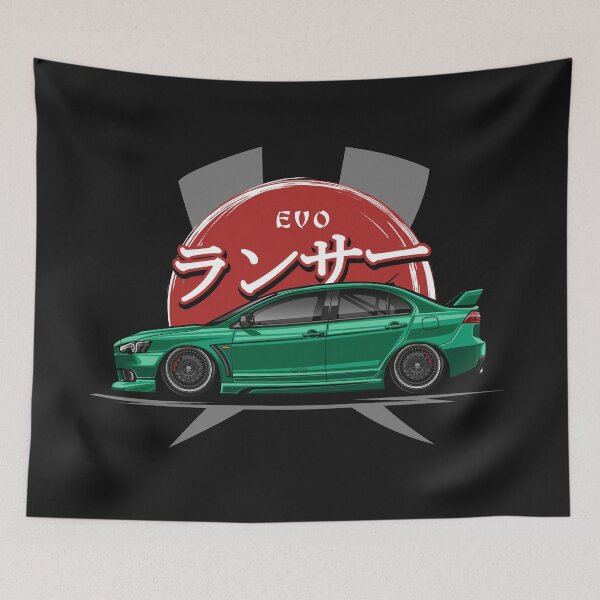 Item preview, Lancer Evolution X (Green) designed and sold by JioojiProject.