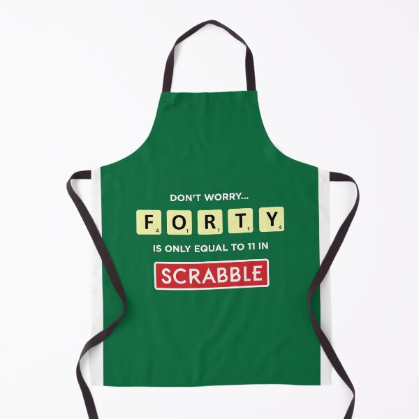 Item preview, FORTY is only 11 in Scrabble designed and sold by Kayenaat Khan.