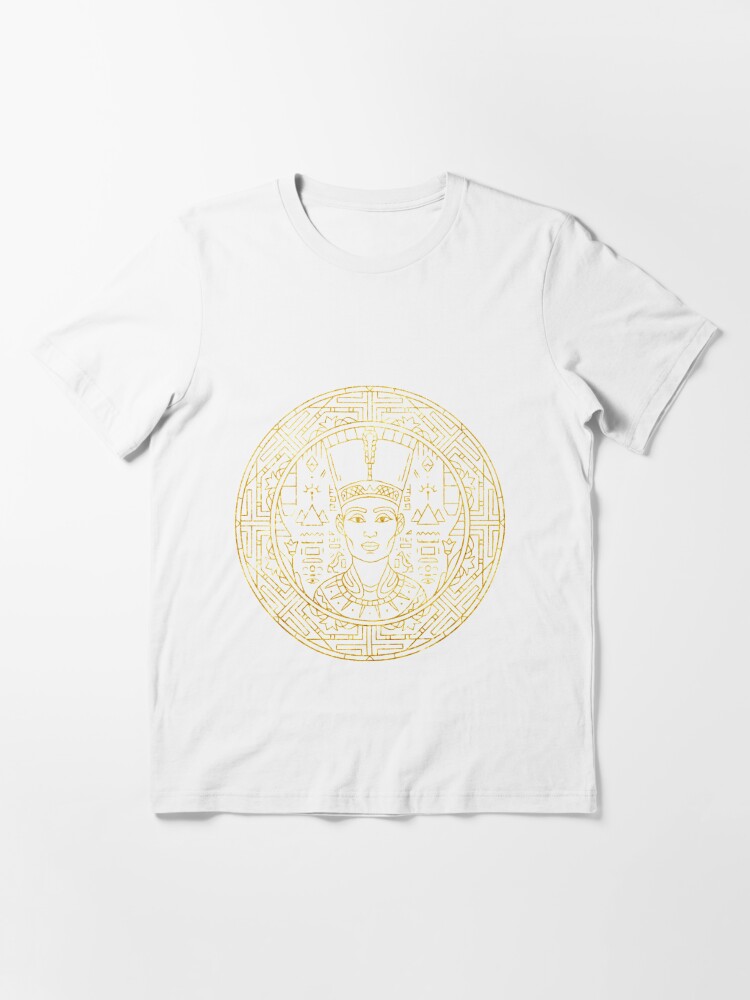 Pharaoh Golden Egyptian T-shirt for Sale by | Redbubble | cleopatra - cleopatra movie t-shirts - cleopatra costume t-shirts