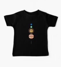 Camiseta para bebés Sistema solar