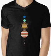 Solar System V-Neck T-Shirt