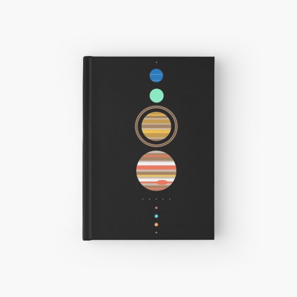 Solar System Hardcover Journal