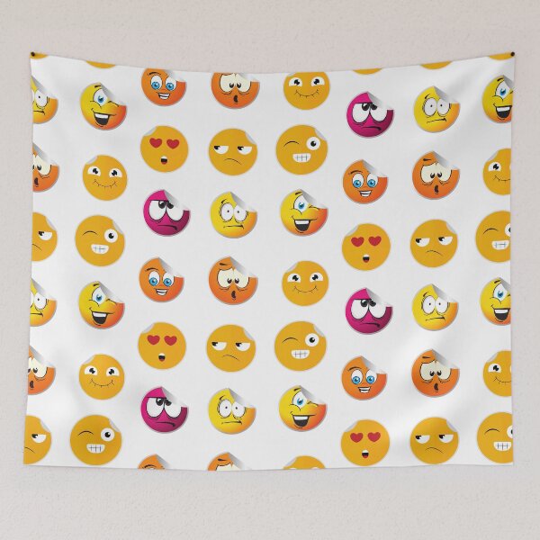 Item preview, Cool And Cute Removing Emoji's For Emoji Pattern Or Emotional Emoji  designed and sold by lodarohit.