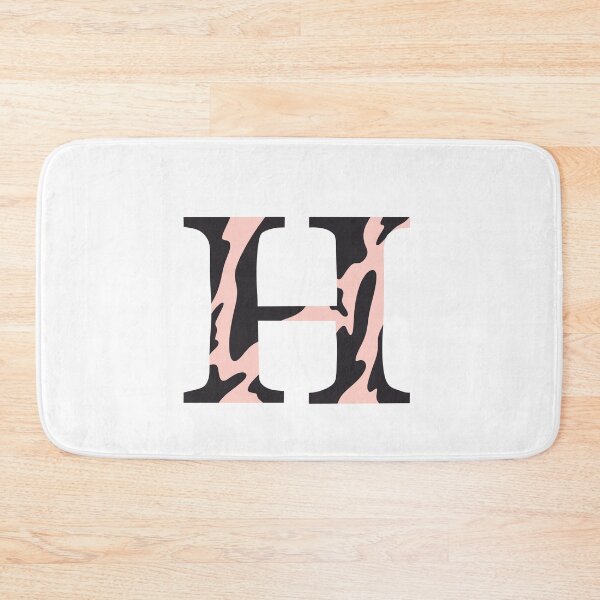 Aperçu de l'œuvre Monogramme initial imprimé vache H créée et vendue par Aileen Swansen.