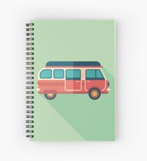 Retro Minivan Spiral Notebook