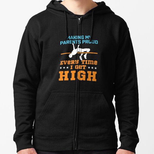 Item preview, Track and Field High Jump Making My Parents Proud Every Time I Get High designed and sold by jaygo.