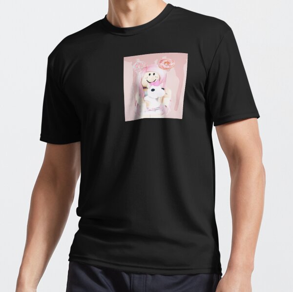 Roblox Girl With Her Puppy Active T Shirt By Katystore Redbubble - puppy shirt roblox