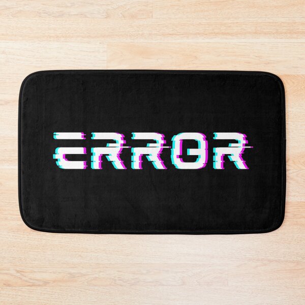 Item preview, Glitchy "Error" designed and sold by PureGeometry.