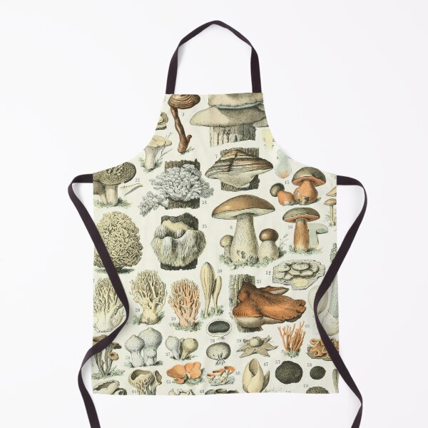 Item preview, Varieties of Mushrooms and Toadstools chart poster art - Adolphe Millot designed and sold by Vintage Designs +.