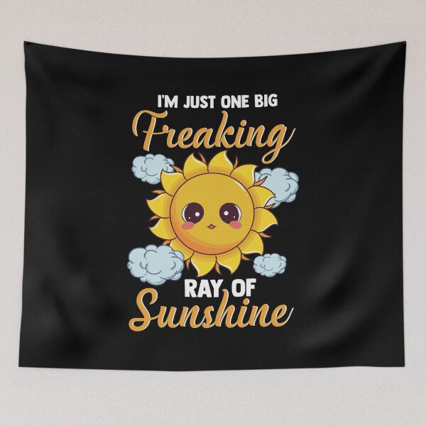Item preview, Cute I'm A Freaking Ray Of Sunshine Bright Sun designed and sold by perfectpresents.