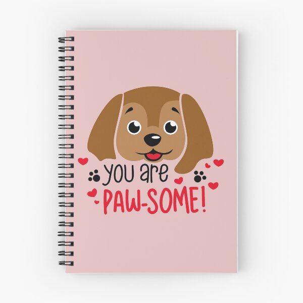 Item preview, You Are Paw-Some Funny Cute Puppy Valentines Day Pun Gifts designed and sold by MiscelChr.