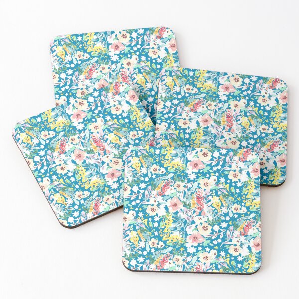 Item preview, SPRING FLORAL IN BLUE designed and sold by nikamartinez.
