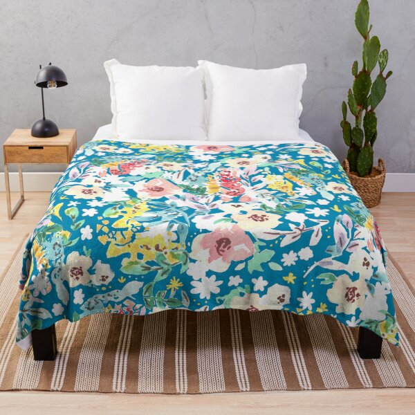 Item preview, SPRING FLORAL IN BLUE designed and sold by nikamartinez.