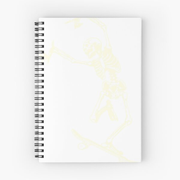 Item preview, Skating Skeleton in Cream designed and sold by Bhamgraphics.