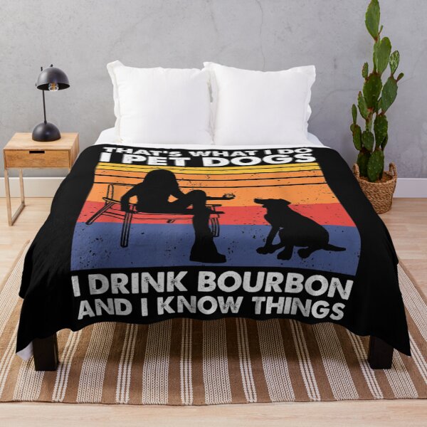 Item preview, Thats what I do Female Dog Lover and Bourbon Drinker Gift  designed and sold by sellexxf69.