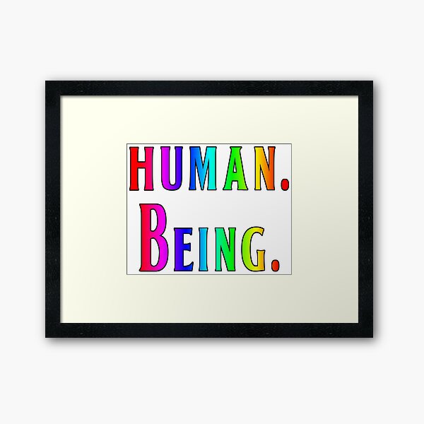 Item preview,  Human. Being. Rainbow designed and sold by aginlow.