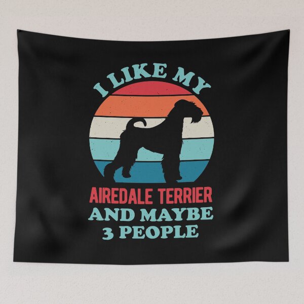 Item preview, Airedale Terrier designed and sold by artworkbyrihen.