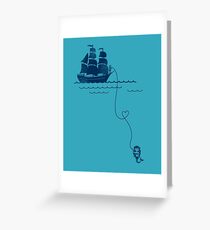Long Distance Love Greeting Card