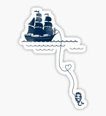 Long Distance Love Sticker
