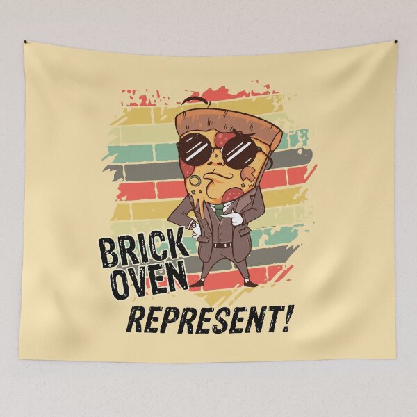 Item preview, Brick Oven Represent a Proud Pizza designed and sold by Frosty1489.