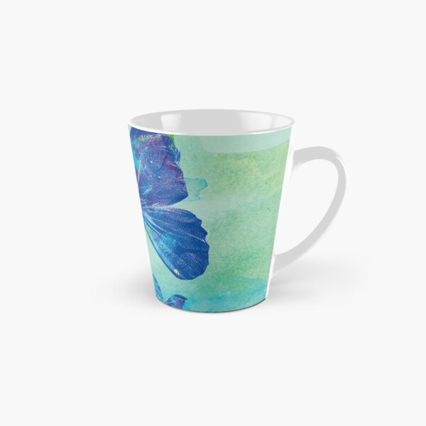 Blue Butterflies Watercolor by Jan Marvin Tall Mug