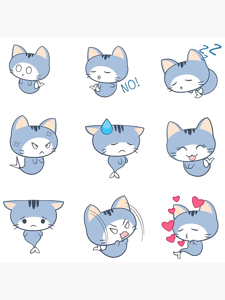 "Copy of Cool And Cute catfish Emoji's For Emoji Pattern Or Emotional