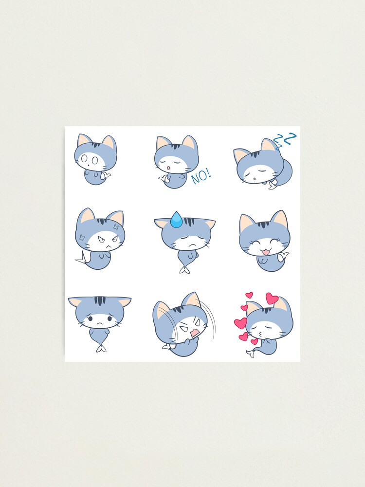 "Copy of Cool And Cute catfish Emoji's For Emoji Pattern Or Emotional