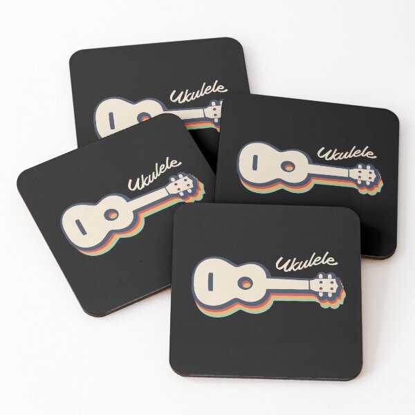Artikelvorschau, Retro Ukulele entworfen und verkauft von ElBeDesigns.