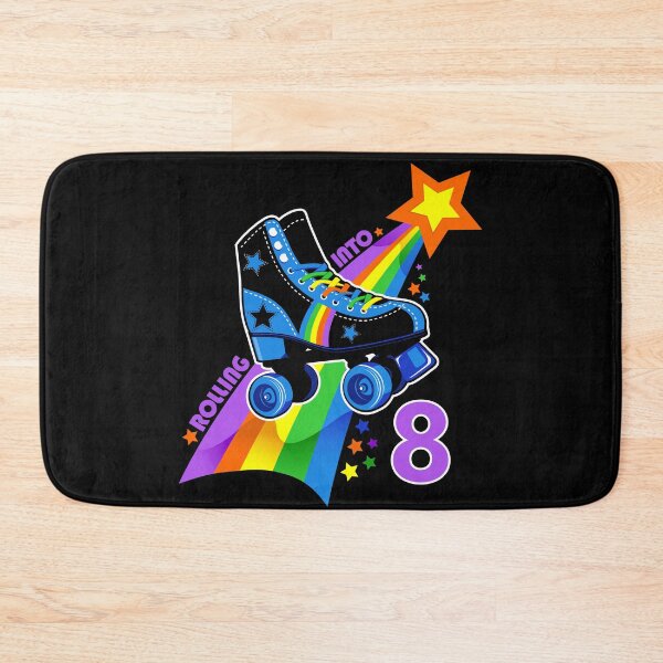 Item preview, 8th Birthday, Roller skate cool  designed and sold by iclipart.
