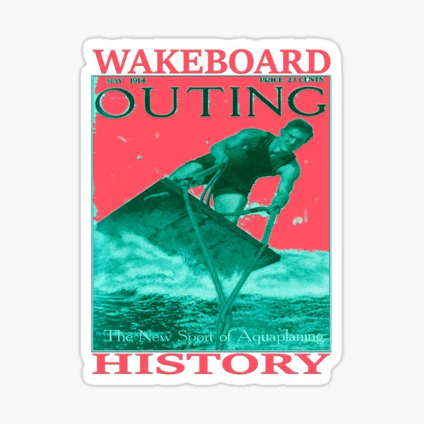"Wakeboard history starts from here. Original, vintage picture