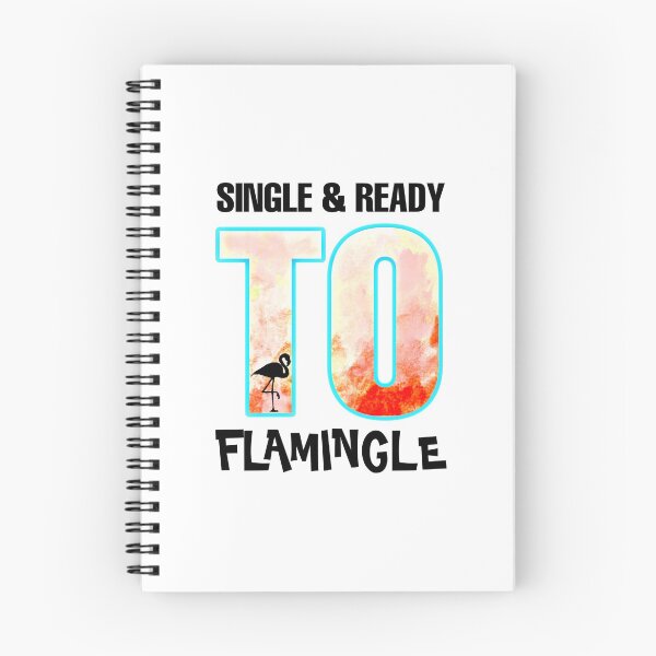 Item preview, Single And Ready To Flamingle designed and sold by Magic-Offers.