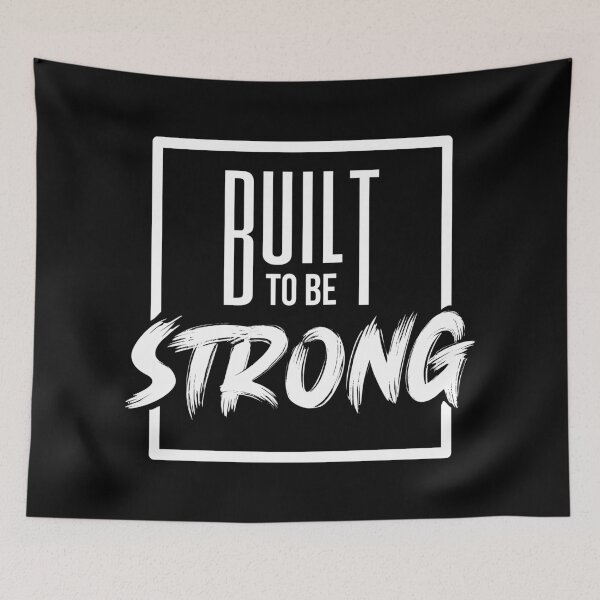 Item preview, "Built To Be Strong"  designed and sold by TatteredFaith.