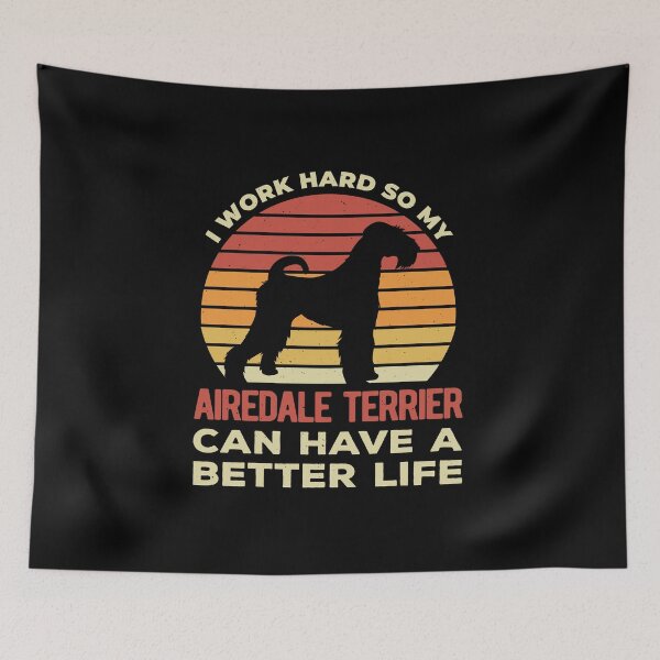 Item preview, Airedale Terrier designed and sold by artworkbyrihen.