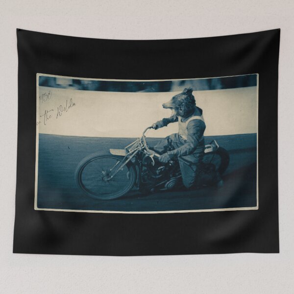 Item preview, Pilot Bear sepia designed and sold by FattoAMano.