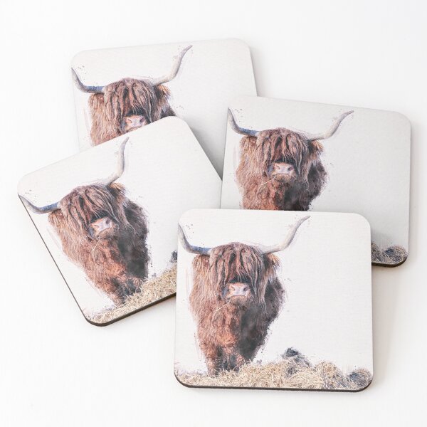 Item preview, Arlo the Highland Coo designed and sold by Roz Goodman.