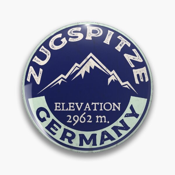 Artikelvorschau, ZUGSPITZE Deutschland Bayern Ski Skiberge Deutschland entworfen und verkauft von DESTINATIONS DECAL.