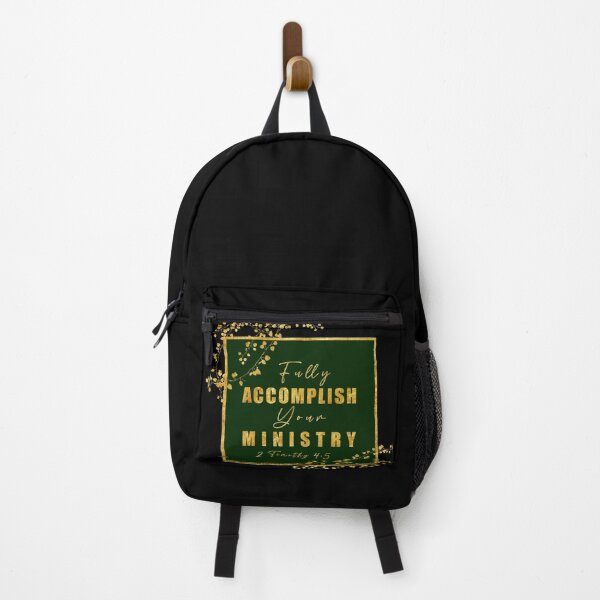 Item preview, Fully Accomplish Your Ministry -Green and Gold designed and sold by Yesido.