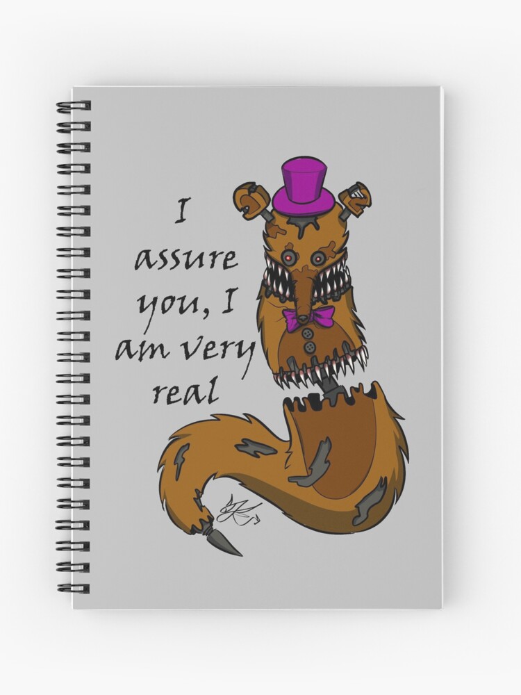 Fnaf Spiral Notebooks for Sale