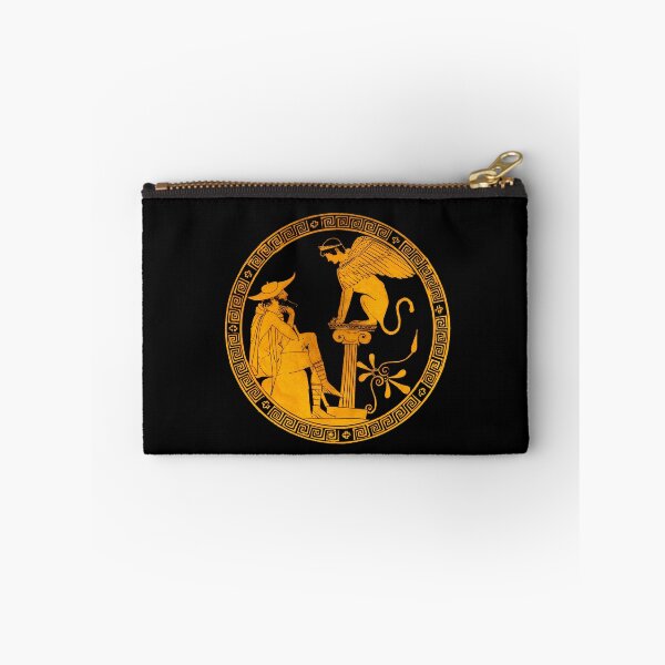 Item preview, Sphinx and Oedipus in Greek Mythology designed and sold by ClassicalGreece.