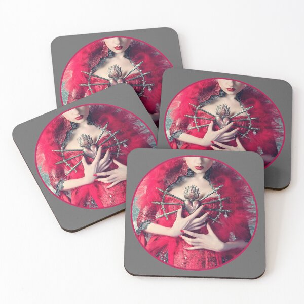 Item preview, Red Love burning heart designed and sold by phantomorchid.