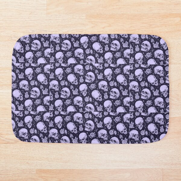 Item preview, Pink-Coloured Skulls and Roses Pattern designed and sold by primetee.