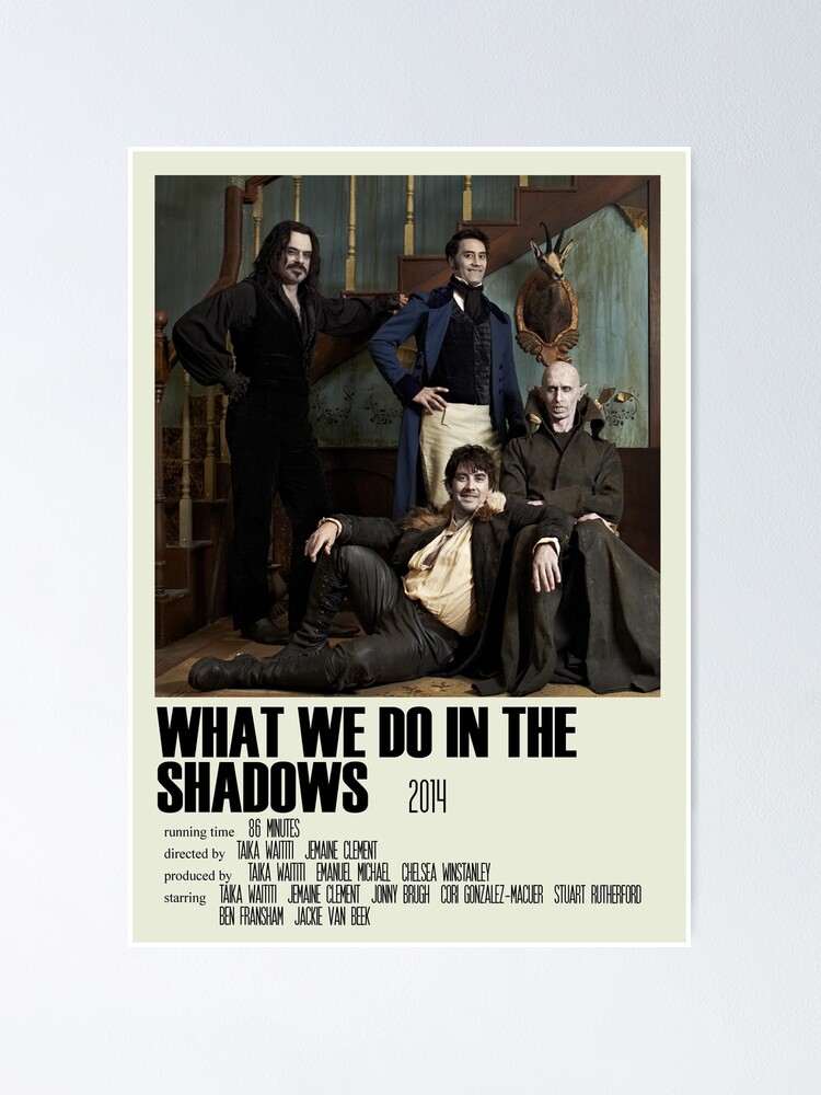 What We Do In The Shadows Alternative Poster Art Movie Large 1 Poster By Designsbyelle Redbubble