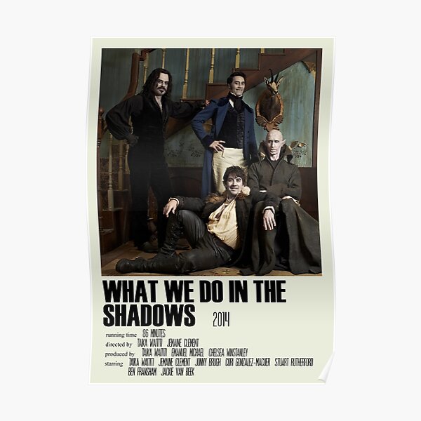 CAST 2/" x 3/" POSTER MAGNET vampire tv show movie WHAT WE DO IN THE SHADOWS