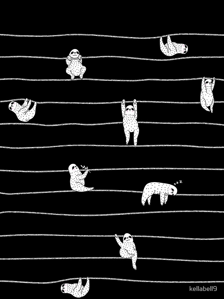 Sloth Stripe by kellabell9