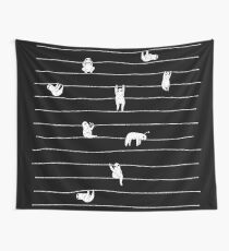Sloth Stripe Wall Tapestry