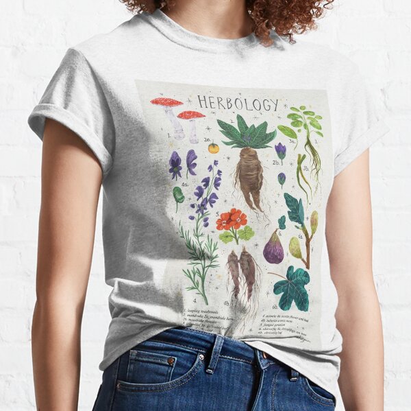 Harry Potter Herbology Plants C2 T-Shirt 