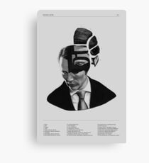 Hannibal Lecter Phrenology Canvas Print